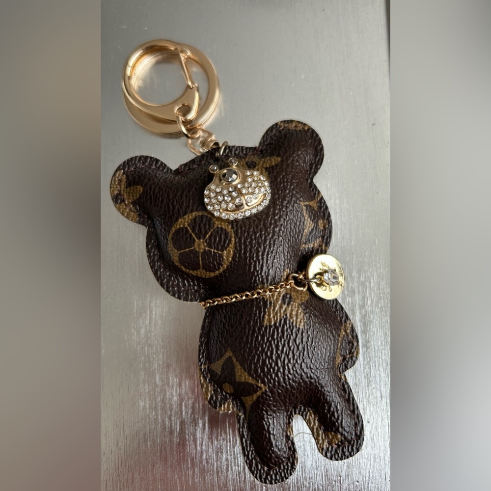Teddy Bear Bag Charm